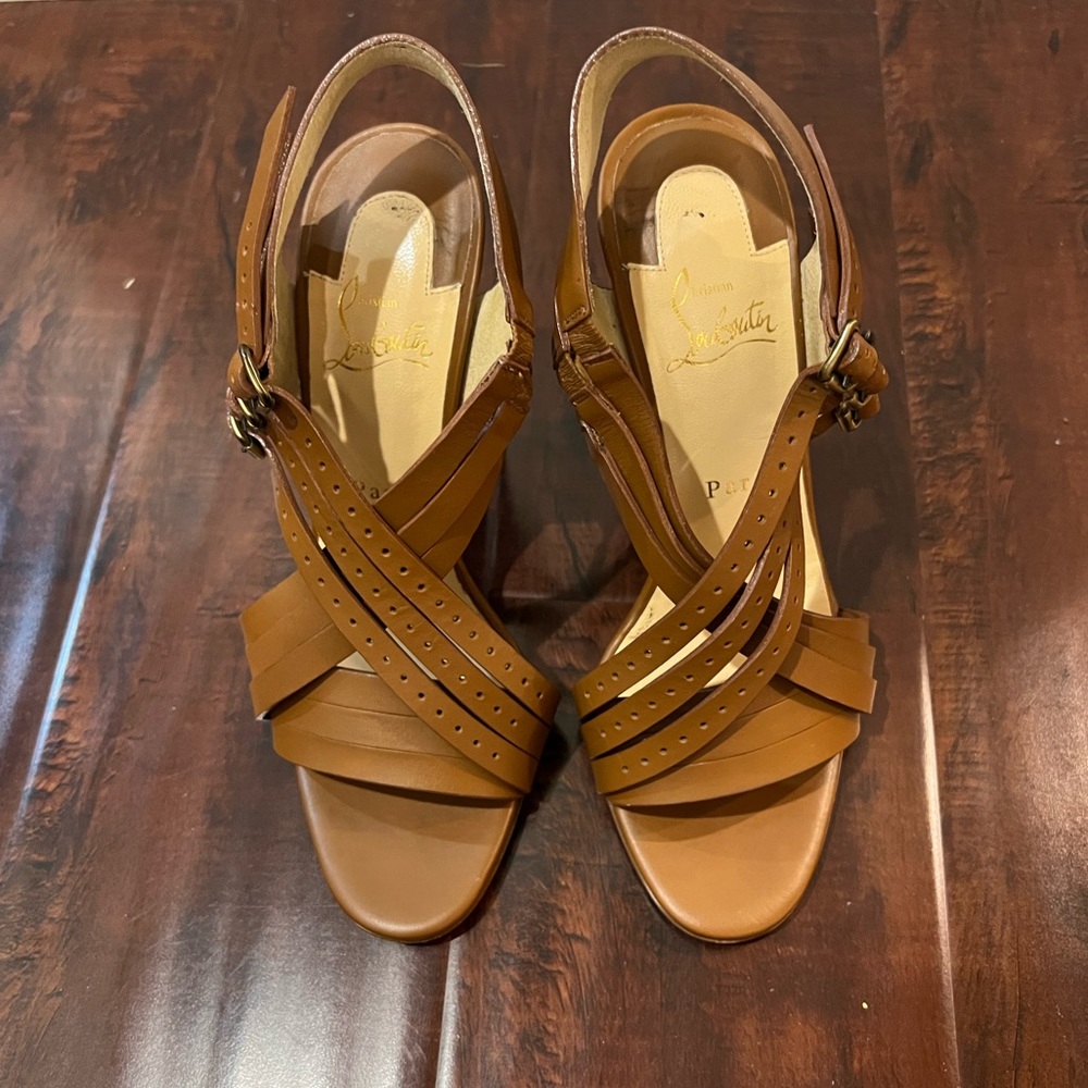 Authentic Christian Louboutains Sandals
